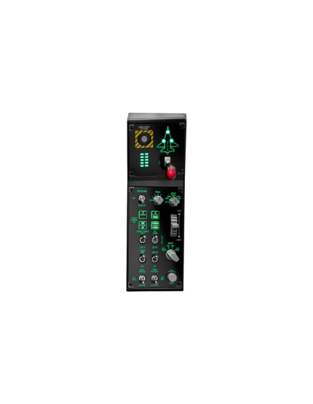 Thrustmaster VIPER Panel Nero USB Joystick + leva di controllo del motore PC