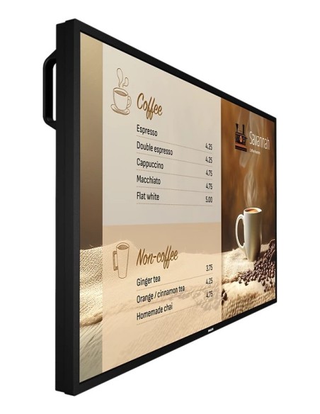 Philips 6000 series 43BDL6017P Pannello piatto per segnaletica digitale 108 cm (42.5") LCD 800 cd m² 4K Ultra HD Nero