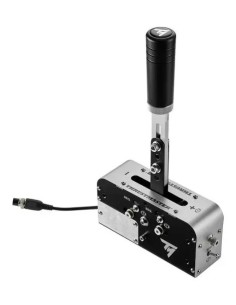 Thrustmaster 4060306 periferica di gioco Nero, Argento USB Freno a mano PC, PlayStation 4, PlayStation 5, Xbox One, Xbox One S,