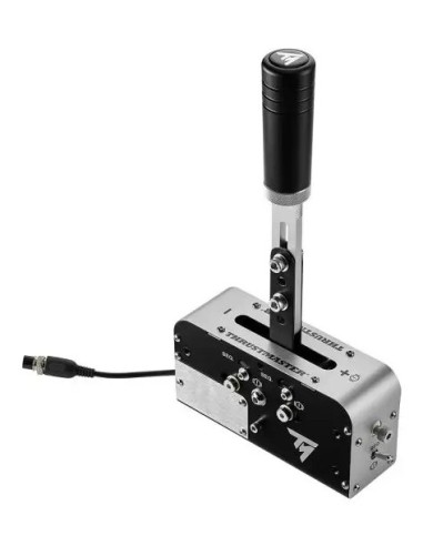 Thrustmaster 4060306 periferica di gioco Nero, Argento USB Freno a mano PC, PlayStation 4, PlayStation 5, Xbox One, Xbox One S,