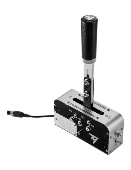 Thrustmaster 4060306 periferica di gioco Nero, Argento USB Freno a mano PC, PlayStation 4, PlayStation 5, Xbox One, Xbox One S,