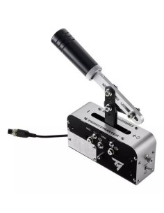 Thrustmaster 4060306 periferica di gioco Nero, Argento USB Freno a mano PC, PlayStation 4, PlayStation 5, Xbox One, Xbox One S, 2
