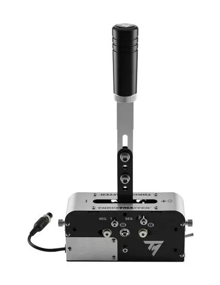Thrustmaster 4060306 periferica di gioco Nero, Argento USB Freno a mano PC, PlayStation 4, PlayStation 5, Xbox One, Xbox One S,