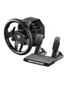 Thrustmaster T598 Nero, Rosso USB Sterzo + Pedali Analogico Digitale PC, PlayStation 4, PlayStation 5