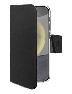 Celly WALLY custodia per cellulare 15,8 cm (6.2") Custodia a borsellino Nero