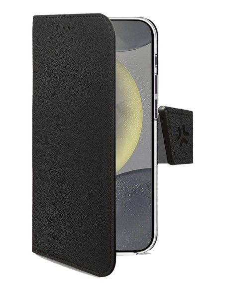 Celly WALLY custodia per cellulare 15,8 cm (6.2") Custodia a borsellino Nero