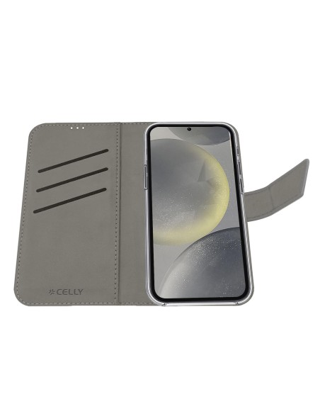 Celly WALLY custodia per cellulare 15,8 cm (6.2") Custodia a borsellino Nero