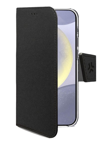 Celly WALLY custodia per cellulare 17 cm (6.7") Custodia a borsellino Nero