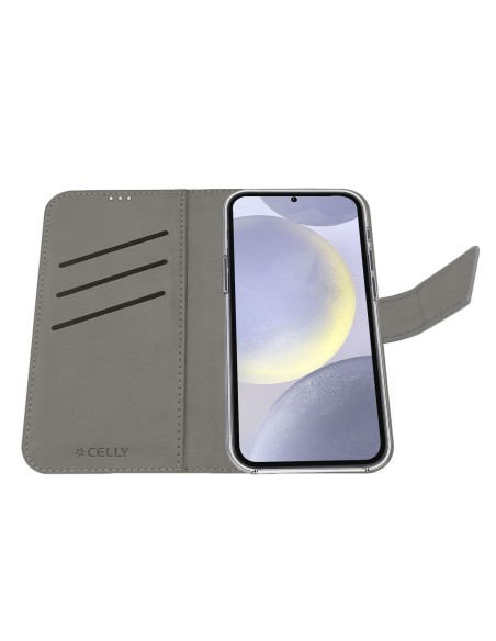 Celly WALLY custodia per cellulare 17 cm (6.7") Custodia a borsellino Nero