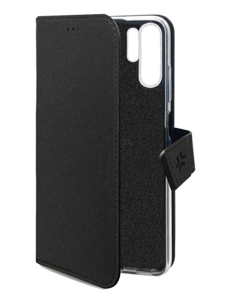 Celly WALLY custodia per cellulare 17,5 cm (6.9") Custodia a borsellino Nero