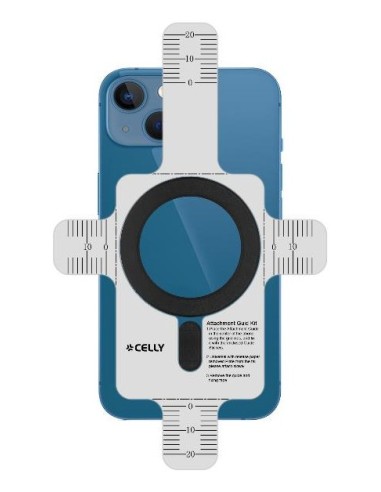 Celly MAGCADAPTERBK accessorio per smartphone e telefoni cellulari Anello magnetico