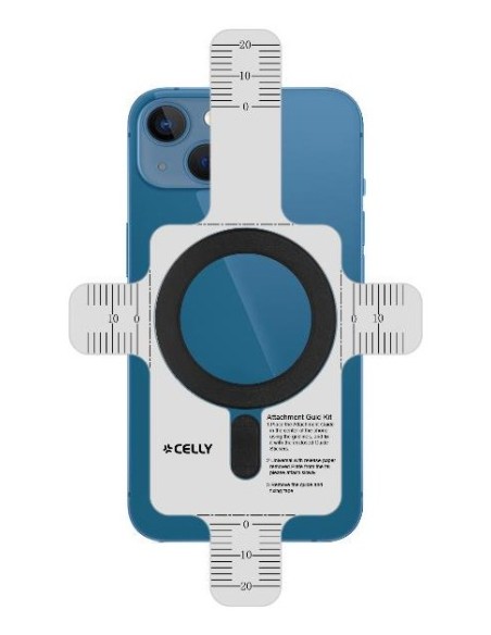 Celly MAGCADAPTERBK accessorio per smartphone e telefoni cellulari Anello magnetico