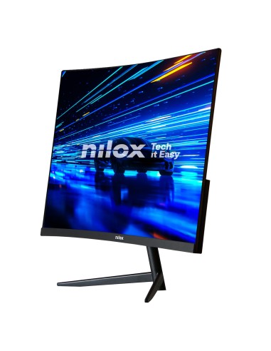 Nilox MONITOR 23 8 CURVO 200HZ HDMI DP Monitor PC 60,5 cm (23.8") 1920 x 1080 Pixel Full HD LCD Nero