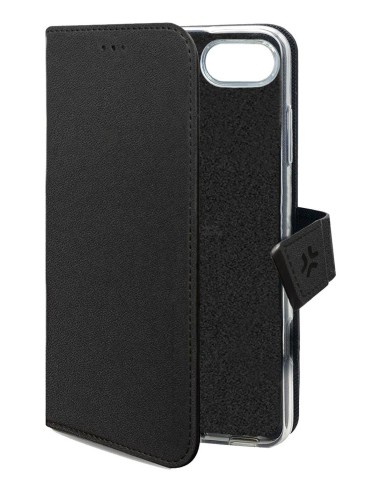 Celly WALLY custodia per cellulare 15,5 cm (6.1") Custodia a borsellino Nero