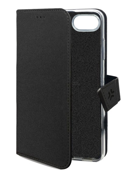 Celly WALLY custodia per cellulare 15,5 cm (6.1") Custodia a borsellino Nero