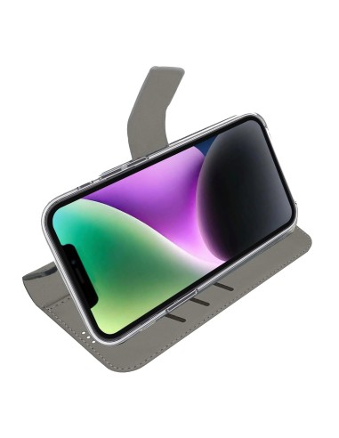 Celly WALLY custodia per cellulare 15,5 cm (6.1") Custodia a borsellino Nero
