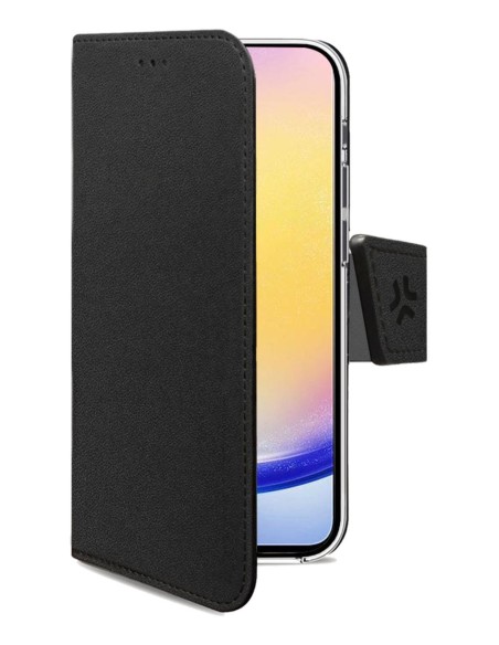 Celly WALLY custodia per cellulare 17 cm (6.7") Custodia a borsellino Nero