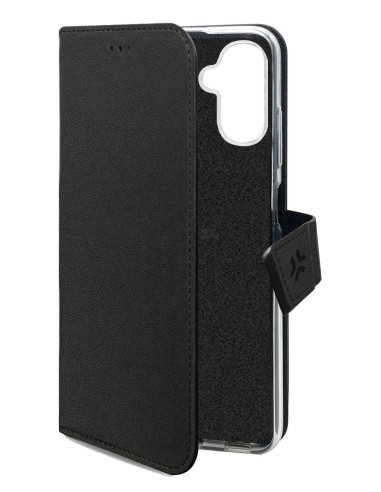 Celly WALLY custodia per cellulare 17 cm (6.7") Custodia a borsellino Nero