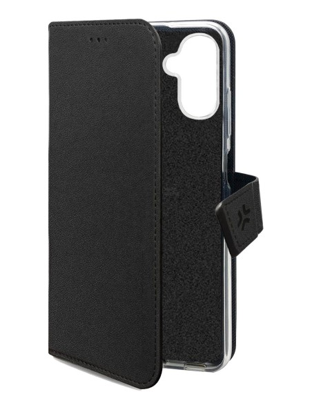 Celly WALLY custodia per cellulare 17 cm (6.7") Custodia a borsellino Nero