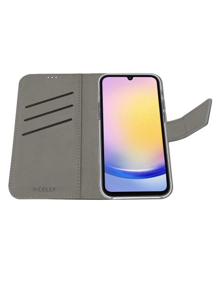 Celly WALLY custodia per cellulare 17 cm (6.7") Custodia a borsellino Nero
