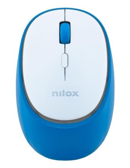 Nilox NXMDWS103 mouse Ufficio Ambidestro RF senza fili + Bluetooth Ottico 1600 DPI