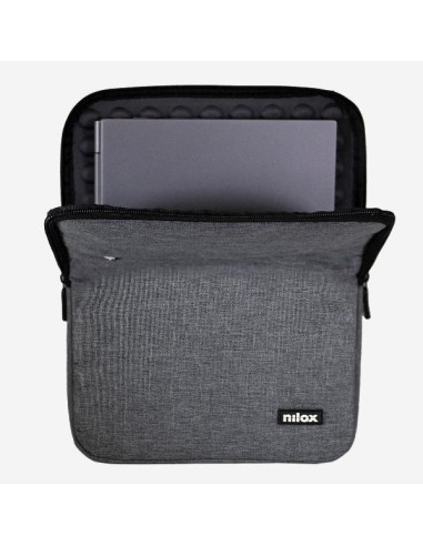 Nilox SLEEVE 15.6 GRIS 39,6 cm (15.6") Custodia a tasca Grigio
