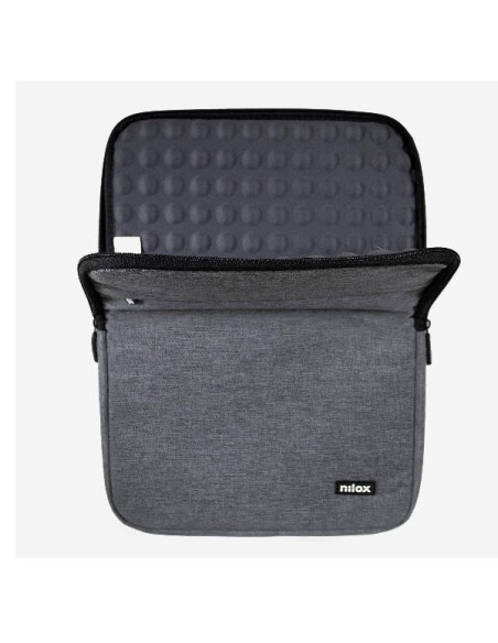 Nilox SLEEVE 15.6 GRIS 39,6 cm (15.6") Custodia a tasca Grigio