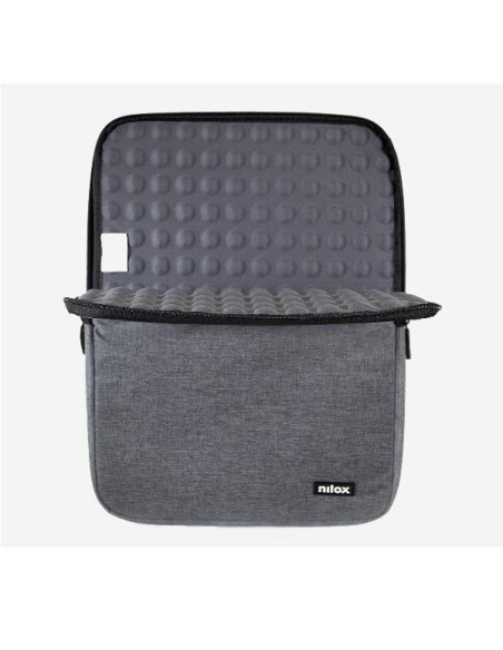 Nilox SLEEVE 14.1 GRIS 35,8 cm (14.1") Custodia a tasca Grigio