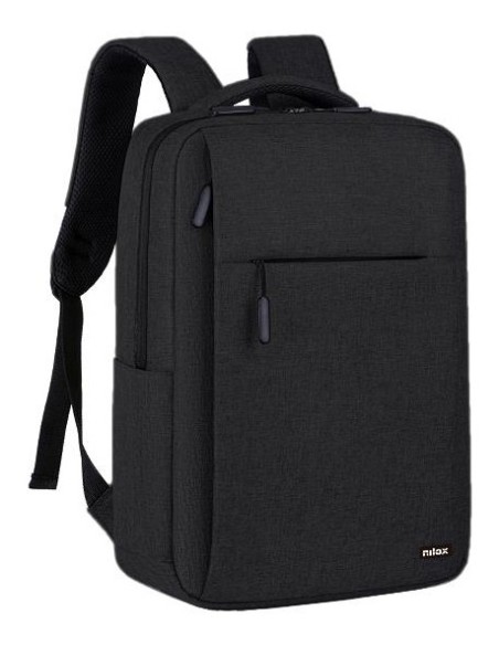 Nilox NXBK033 borsa per laptop 39,6 cm (15.6") Zaino Nero