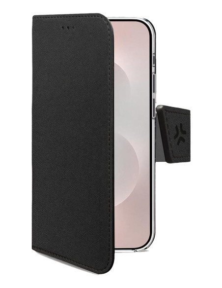 Celly WALLY custodia per cellulare 17 cm (6.7") Custodia a borsellino Nero