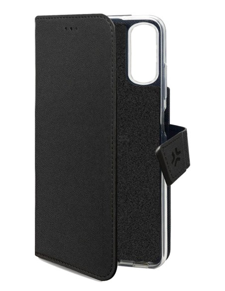 Celly WALLY custodia per cellulare 17 cm (6.7") Custodia a borsellino Nero