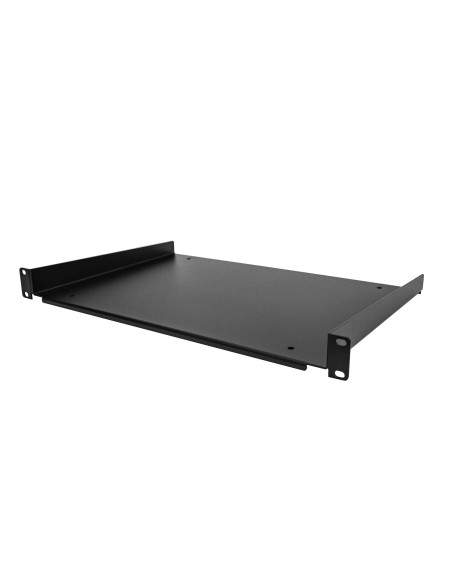StarTech.com Mensola Rack 19" 1U - Ripiano per Armadio Rack 19" a sbalzo per Dispositivi e Apparecchiature di rete non