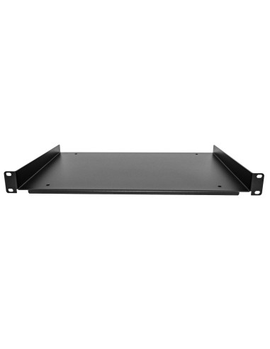 StarTech.com Mensola Rack 19" 1U - Ripiano per Armadio Rack 19" a sbalzo per Dispositivi e Apparecchiature di rete non