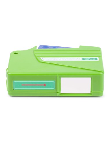 StarTech.com Pulitore per fibra ottica, Cassetta per la pulizia del connettore della fibra, Pulitore per fibra LC, Pulitore per