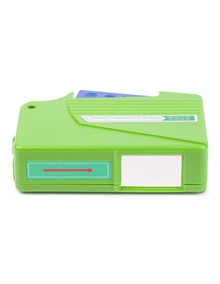 StarTech.com Pulitore per fibra ottica, Cassetta per la pulizia del connettore della fibra, Pulitore per fibra LC, Pulitore per