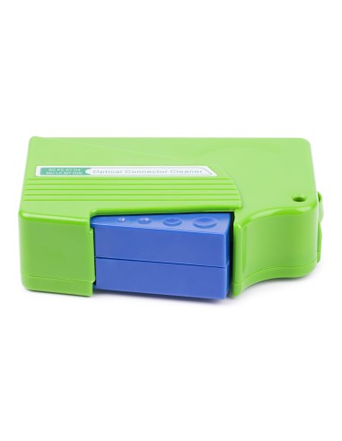 StarTech.com Pulitore per fibra ottica, Cassetta per la pulizia del connettore della fibra, Pulitore per fibra LC, Pulitore per