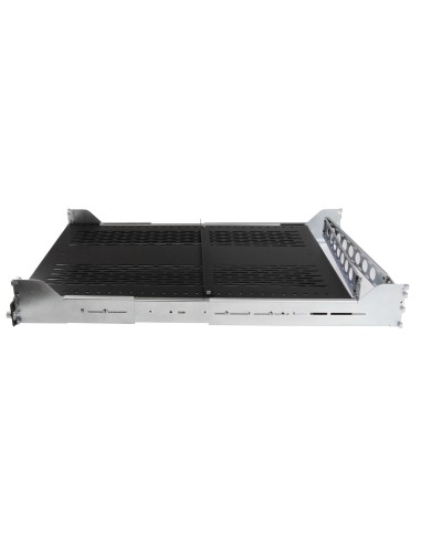 StarTech.com Ripiano Ventilato 2U per Server Rack con braccio per gestione cavi - Profondità d'installazione regolabile da 70