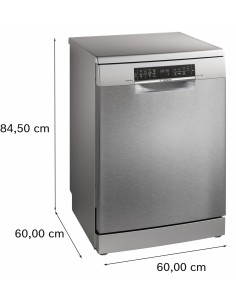 Bosch Serie 6 SMS6ZCI16E Lavastoviglie da libera installazione 60 cm Acciaio Classe B 2