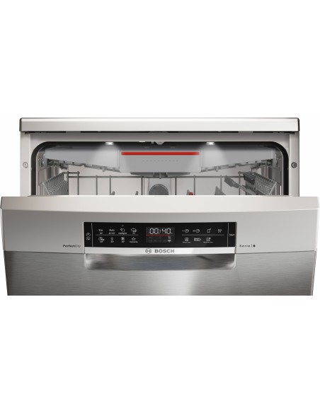 Bosch Serie 6 SMS6ZCI16E Lavastoviglie da libera installazione 60 cm Acciaio Classe B