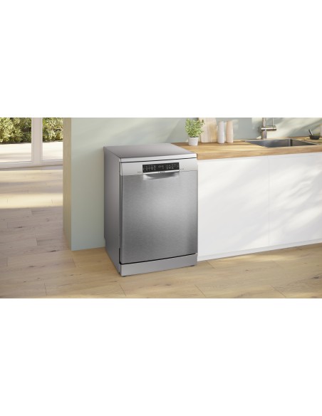 Bosch Serie 6 SMS6ZCI16E Lavastoviglie da libera installazione 60 cm Acciaio Classe B