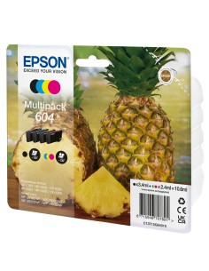 Epson 604 cartuccia d'inchiostro 4 pz Originale Resa standard Nero, Ciano, Magenta, Giallo