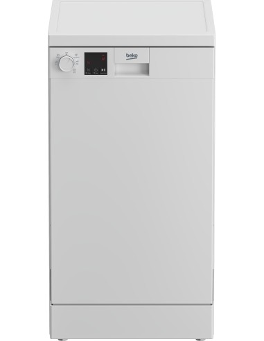 Beko DVS05024W  Lavastoviglie a Libera Installazione Slim, 45 cm, 10 Coperti