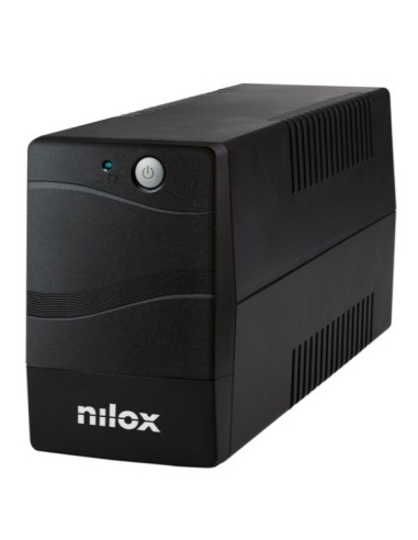 Nilox NXGCLI6001X5V2 gruppo di continuità (UPS) A linea interattiva 0,6 kVA 420 W 2 presa(e) AC