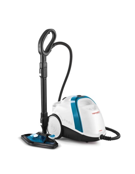 Polti Vaporetto Smart 100_B Pulitore a vapore cilindrico 1500 W Blu, Bianco