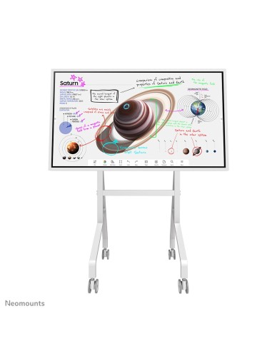 Neomounts FL50-515WH1 Carrello Samsung Flip 55-65" - ruotabile - installazione rapida