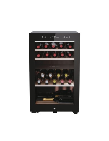 Haier Wine Bank 50 Serie 7 HWS42GDAU1 Cantinetta vino con compressore Libera installazione Nero 42 bottiglia bottiglie