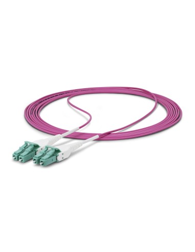 StarTech.com Cavo in fibra ottica multimodale da 10m LC a LC (UPC) OM4 Viola Erica, 50 125 µm, 40G 100G, LOMMF VCSEL, cavo in