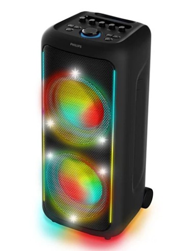 Philips TAX5000E 10 altoparlante portatile e per feste Altoparlante da festa Nero 100 W
