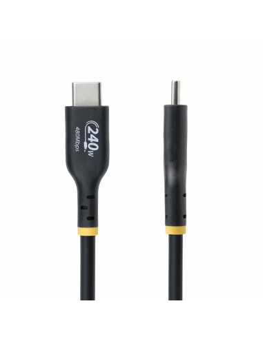 StarTech.com Cavo di Ricarica USB-C da 4m, cavo USB-C certificato USB-IF, 240W PD EPR, cavo trasferimento dati USB 2.0 Tipo-C