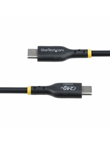 StarTech.com Cavo di Ricarica USB-C da 4m, cavo USB-C certificato USB-IF, 240W PD EPR, cavo trasferimento dati USB 2.0 Tipo-C